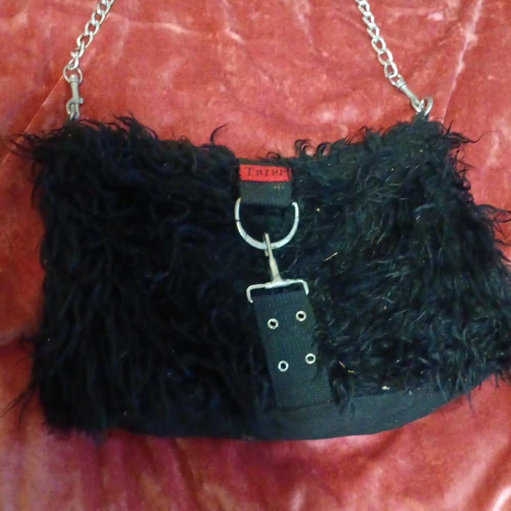 Vintage Tripp NYC fuzzy purse